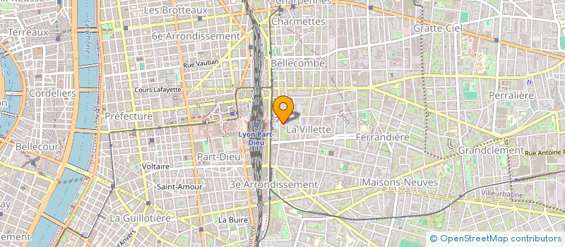 localisation de l'entreprise TRIMAC 775  LYON