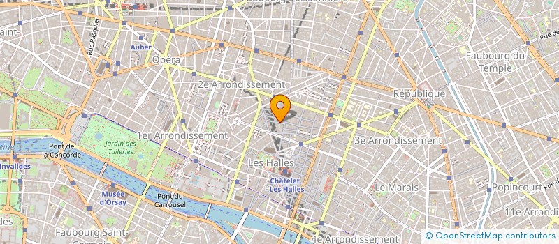 localisation de l'entreprise TRIMAIL à PARIS