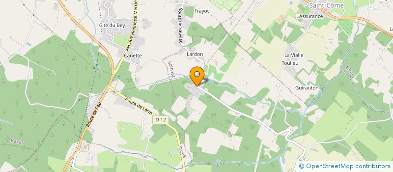 localisation de l'entreprise TRIMARO  SAUVIAC