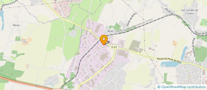 localisation de l'entreprise TRIMAUD SERVICES à SAINT-NAZAIRE