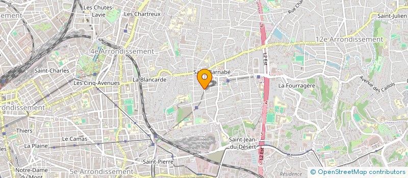 localisation de l'entreprise TRIMAX  MARSEILLE