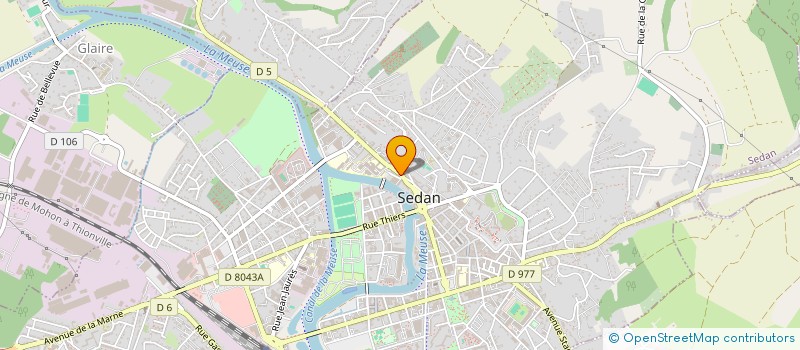 localisation de l'entreprise TRIMEDIA FRANCE  SEDAN