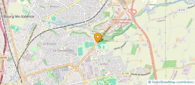 localisation de l'entreprise TRIMEN  VALENCE