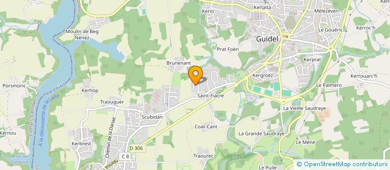 localisation de l'entreprise TRIMENER  GUIDEL