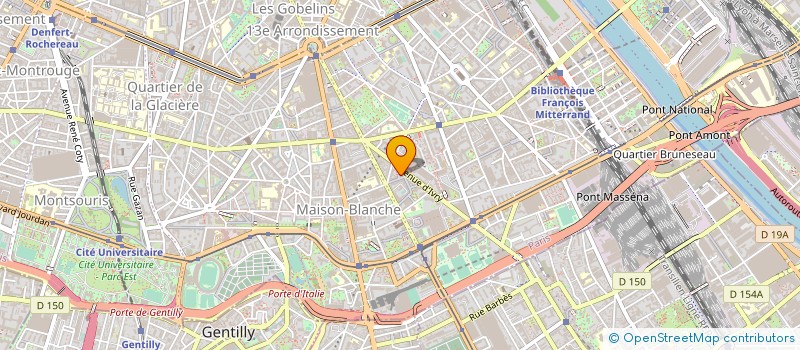 localisation de l'entreprise TRIMEO à LE VESINET