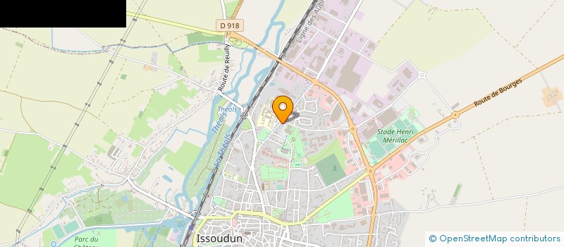 localisation de l'entreprise TRIMETAL à ISSOUDUN