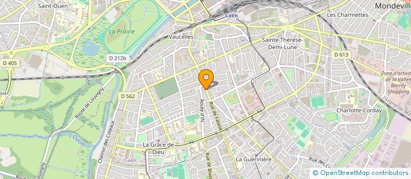 localisation de l'entreprise TRIMEX ANTI STRESS CAEN à CAEN