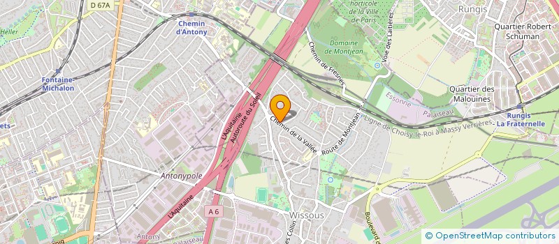 localisation de l'entreprise TRIMEXCO  WISSOUS