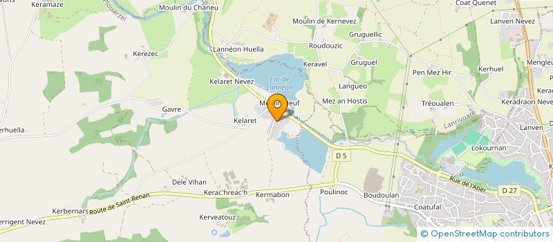 localisation de l'entreprise TRIMMO  PLOUARZEL