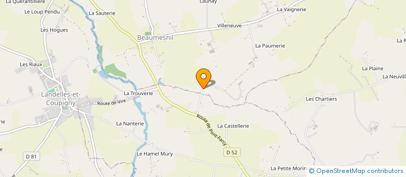 localisation de l'entreprise TRIMO  LE MESNIL-ROBERT