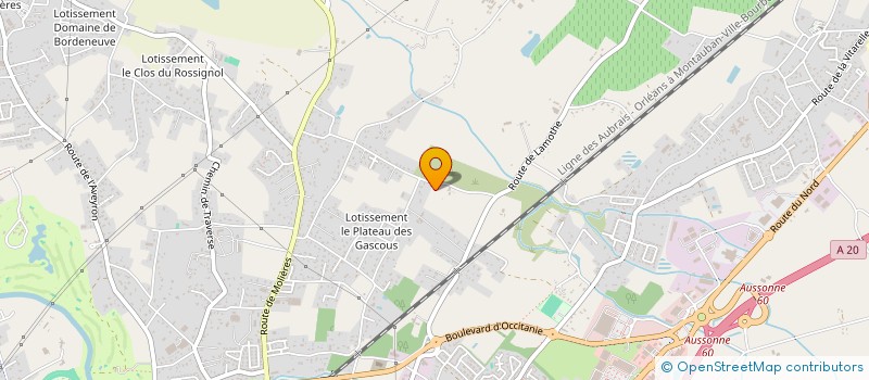 localisation de l'entreprise TRIMO  MONTAUBAN