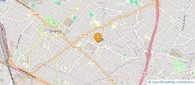 localisation de l'entreprise TRIMO à DRANCY