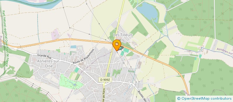 localisation de l'entreprise TRINACRIA  VIARMES