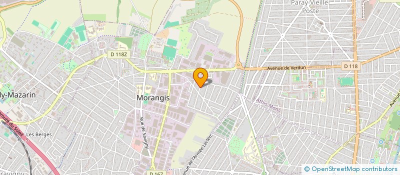 localisation de l'entreprise TRINACRIA à MORANGIS