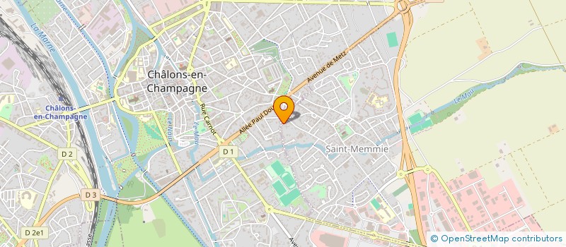 localisation de l'entreprise TRINACRIA à SAINT-MEMMIE