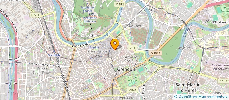 localisation de l'entreprise TRINACRIA  GRENOBLE