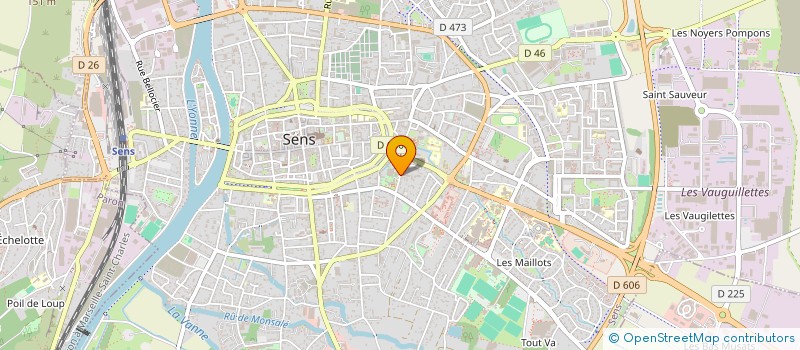localisation de l'entreprise TRINCALEMANSIOT1  SENS