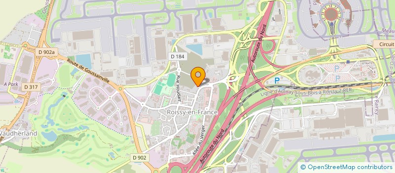 localisation de l'entreprise TRINCI FROMENTIN  ROISSY-EN-FRANCE