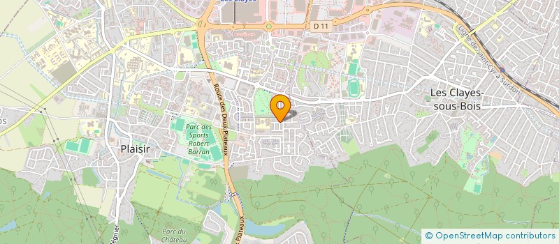 localisation de l'entreprise TRINDER TRANSPORT  PLAISIR