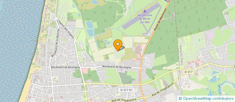 localisation de l'entreprise TRINEL INDIVISION à BERCK