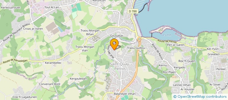 localisation de l'entreprise TRINGABOAT  SAINT-QUAY-PERROS