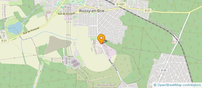 localisation de l'entreprise TRINGLES ET STORES DE FRANCE à ROISSY-EN-BRIE