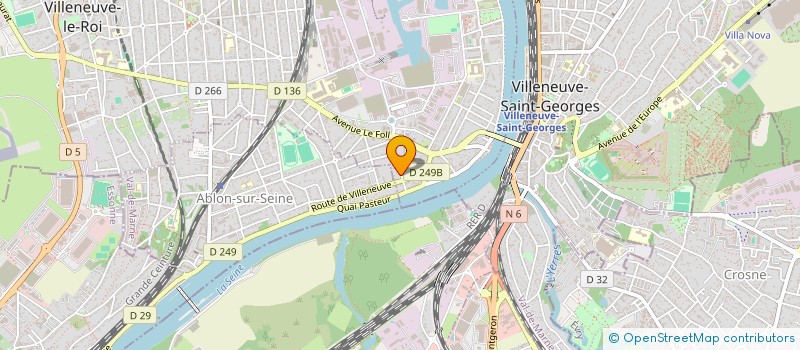 localisation de l'entreprise TRINH BICH THUY ET VUONG PHUOC VINH  VILLENEUVE-LE-ROI