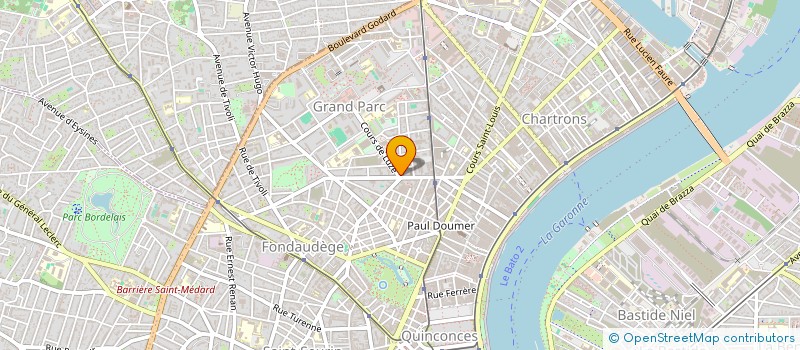 localisation de l'entreprise TRINIDAD à BORDEAUX