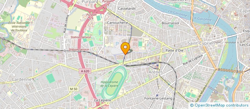 localisation de l'entreprise TRINIDAD  TOULOUSE