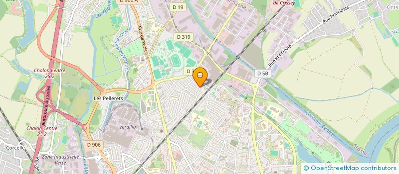 localisation de l'entreprise TRINIDAD NEUF ET RENOV' à CHALON-SUR-SAONE