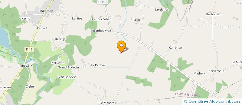localisation de l'entreprise TRINILOC à LOCOAL-MENDON
