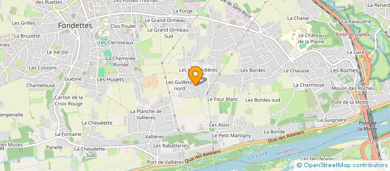 localisation de l'entreprise TRINIT  FONDETTES