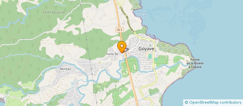 localisation de l'entreprise TRINITE  GOYAVE