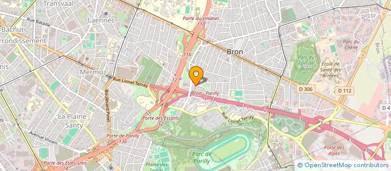 localisation de l'entreprise TRINITE ET BOLDOUM à BRON