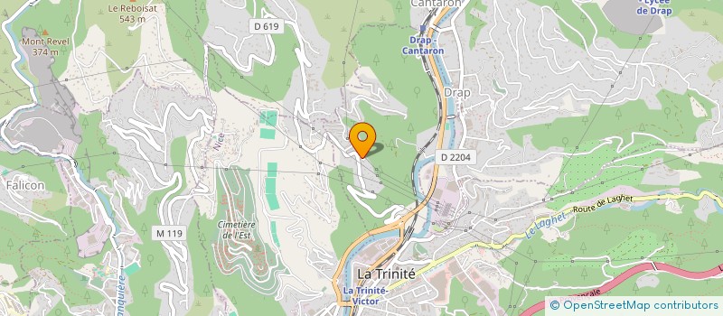 localisation de l'entreprise TRINITE VOLLEY-BALL TEAM  PEILLE