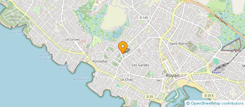 localisation de l'entreprise TRINITEAM  ROYAN