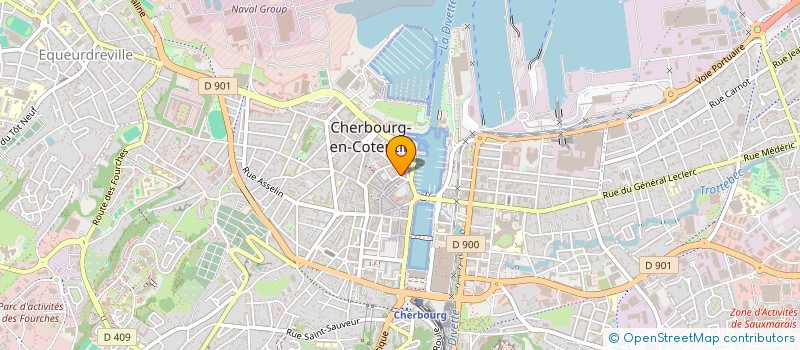 localisation de l'entreprise TRINITY  CHERBOURG-EN-COTENTIN