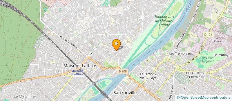 localisation de l'entreprise TRINITY ENGLISH SCHOOL à MAISONS-LAFFITTE