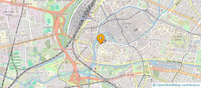 localisation de l'entreprise TRINITY INTERNATIONAL CHURCH OF STRASBOURG  STRASBOURG