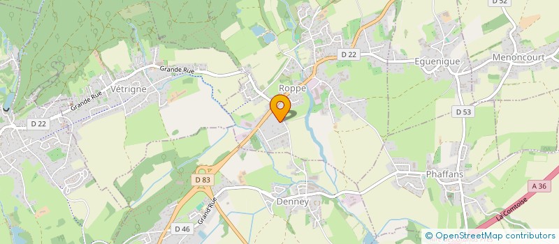 localisation de l'entreprise TRINNITY IMMOBILIER à ROPPE