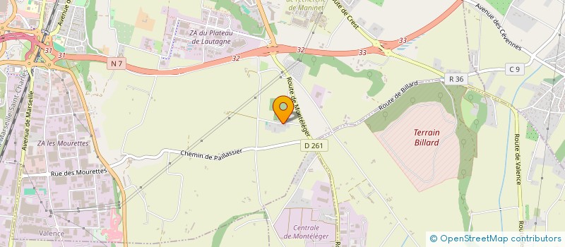 localisation de l'entreprise TRINOME & CO  VALENCE