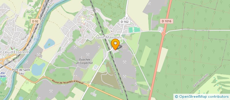 localisation de l'entreprise TRINOVA  SAINT-MAXIMIN