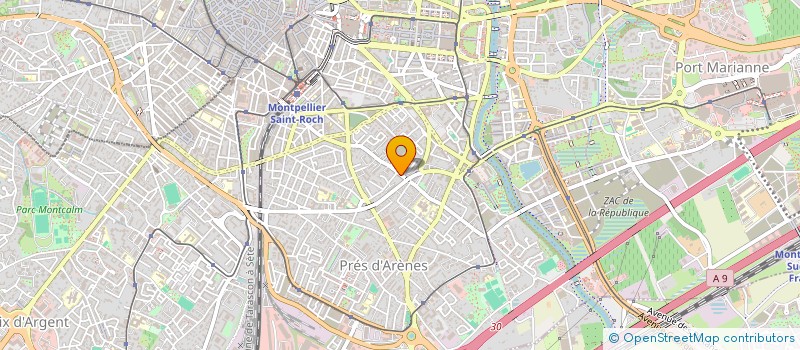 localisation de l'entreprise TRINQUAT ET COMPAGNIE à MONTPELLIER
