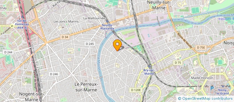 localisation de l'entreprise TRINQUET-VIERS à BRY-SUR-MARNE