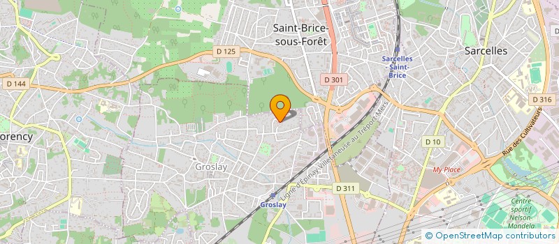 localisation de l'entreprise TRIO  GROSLAY