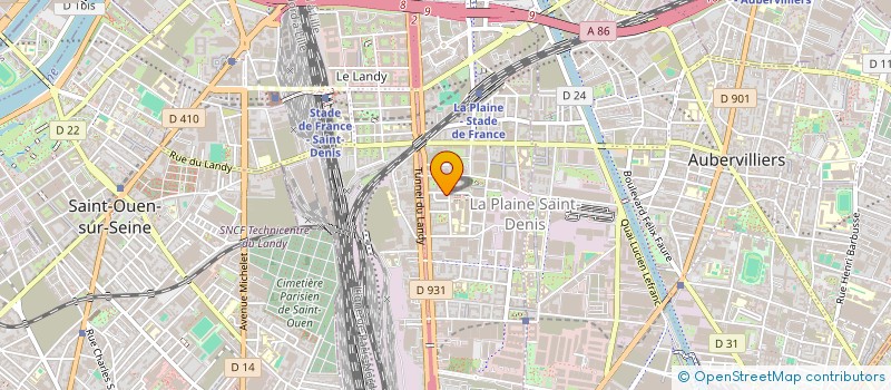 localisation de l'entreprise TRIO CHAUSSON à SAINT-DENIS