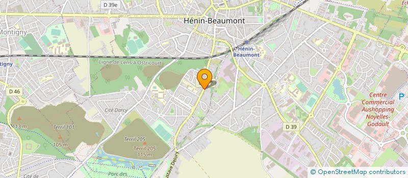 localisation de l'entreprise TRIO CONCEPT à HENIN-BEAUMONT
