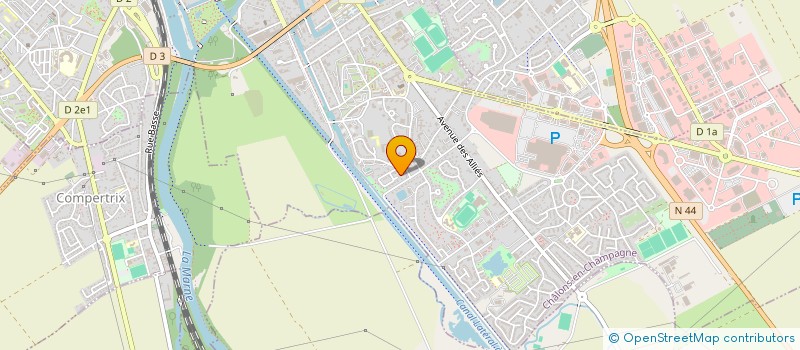 localisation de l'entreprise TRIO DE CHALONS EN CHAMPAGNE  CHALONS-EN-CHAMPAGNE