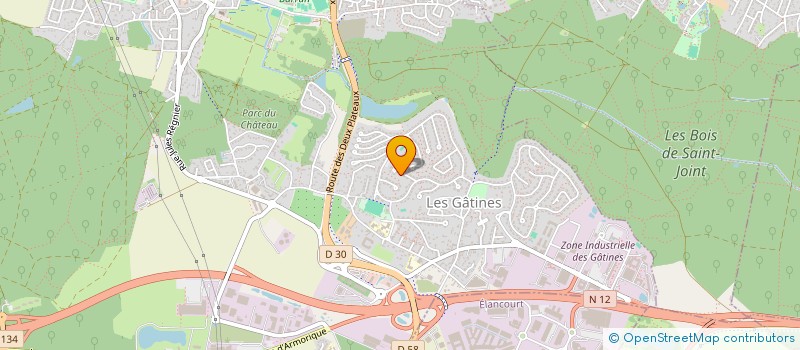 localisation de l'entreprise TRIO DE COEUR  PLAISIR