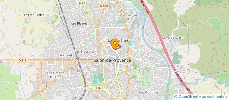 localisation de l'entreprise TRIO FLAMINGO  SALON-DE-PROVENCE